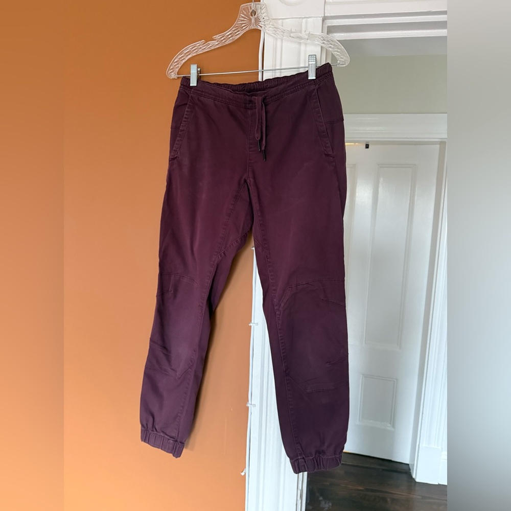 Black Diamond Women’s Burgundy/Plum Jogger Pants